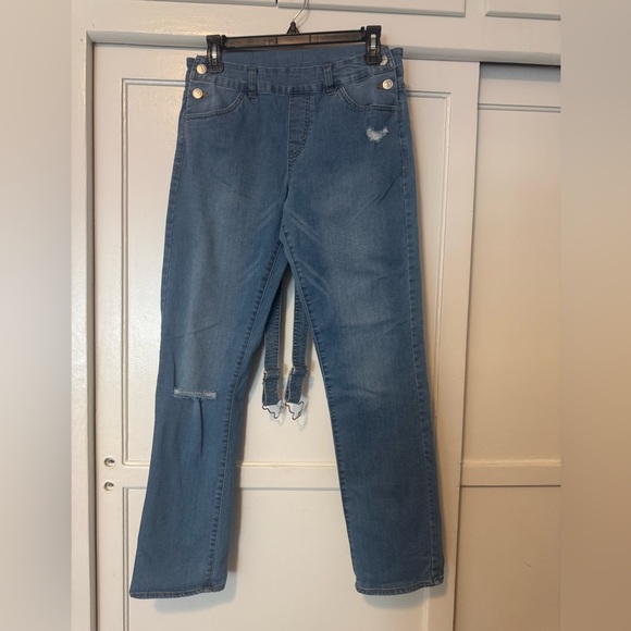 Levi's Light Blue Denim Overalls girl size 16 - Picture 1 of 6